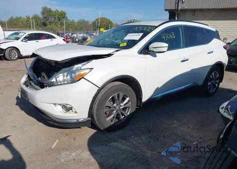 2016 Nissan Murano Sv from USA, damaged, VIN 5N1AZ2MH3GN153695